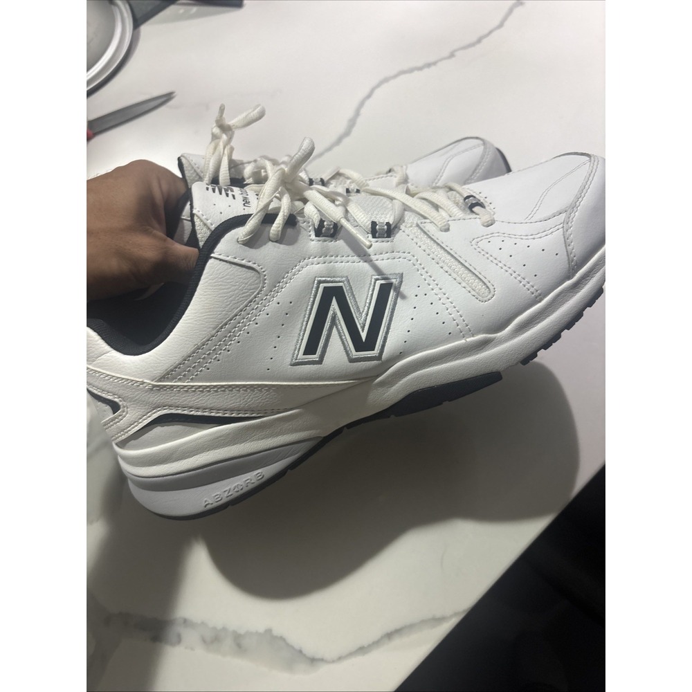Size 13 - New Balance 608v5 White Black